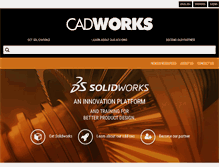 Tablet Screenshot of cadworkssoftware.com